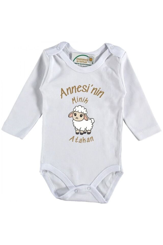 Kişiye Özel Annesinin Minik Kuzusu Bebek Zıbını