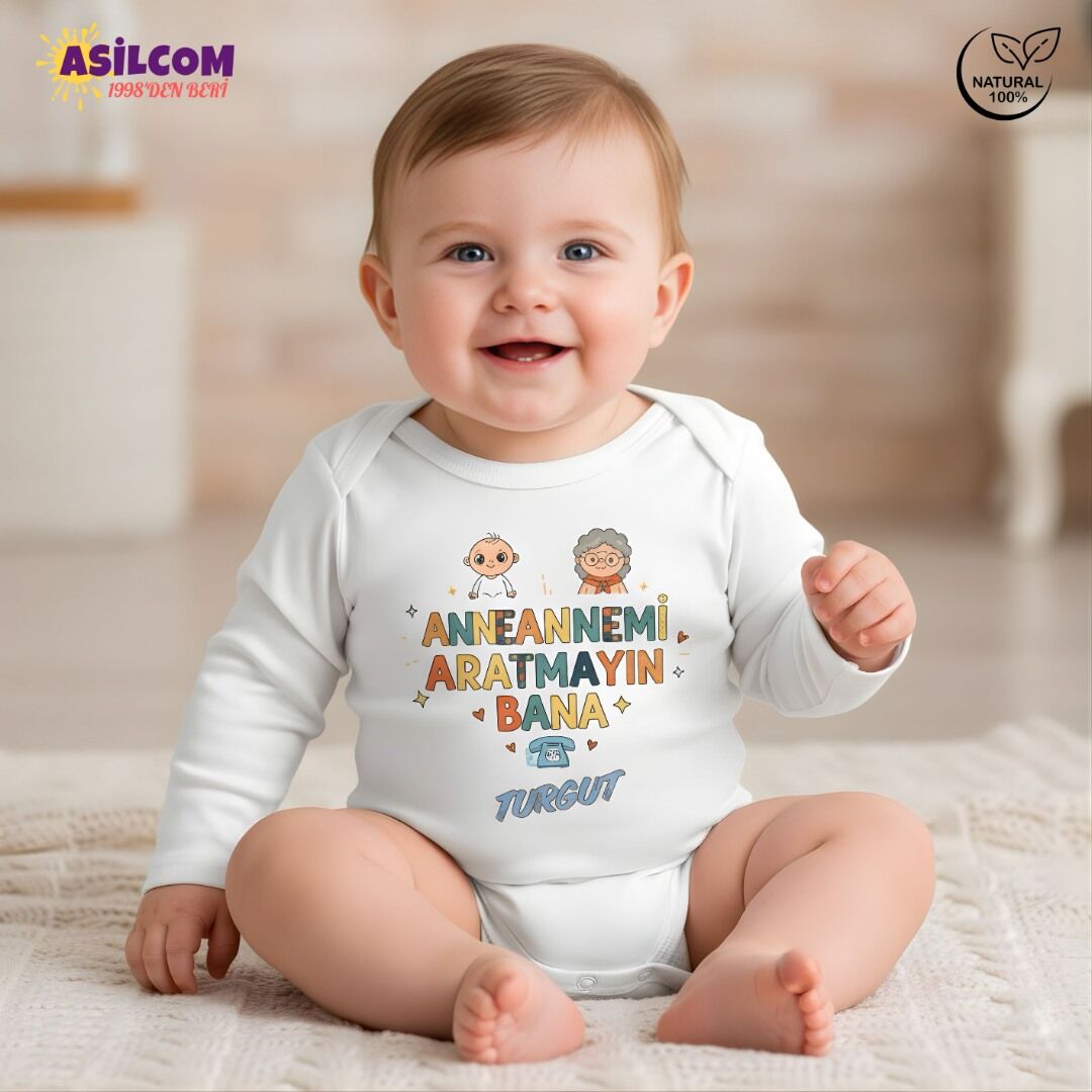 ''Anneannemi - Babaannemi Aratmayın Bana!'' - Miniklere Özel Sevgi Dolu kişiye özel Zıbınlar!
