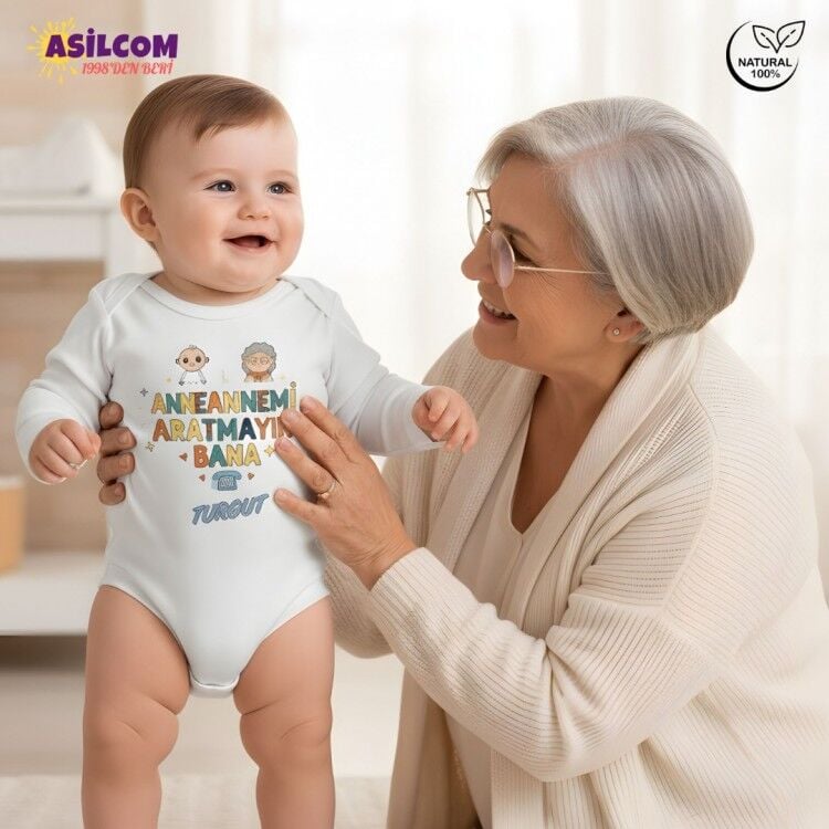 ''Anneannemi - Babaannemi Aratmayın Bana!'' - Miniklere Özel Sevgi Dolu kişiye özel Zıbınlar!