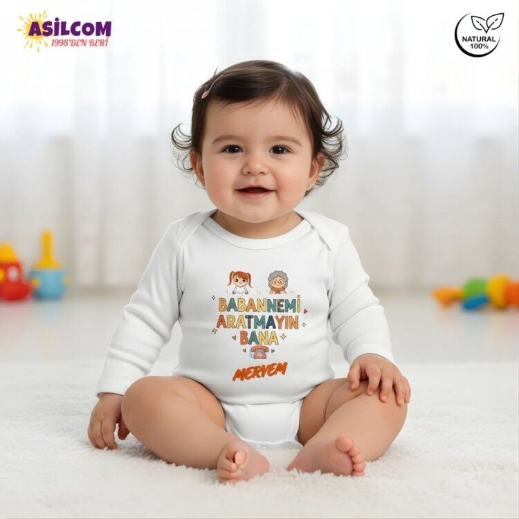 ''Anneannemi - Babaannemi Aratmayın Bana!'' - Miniklere Özel Sevgi Dolu kişiye özel Zıbınlar!
