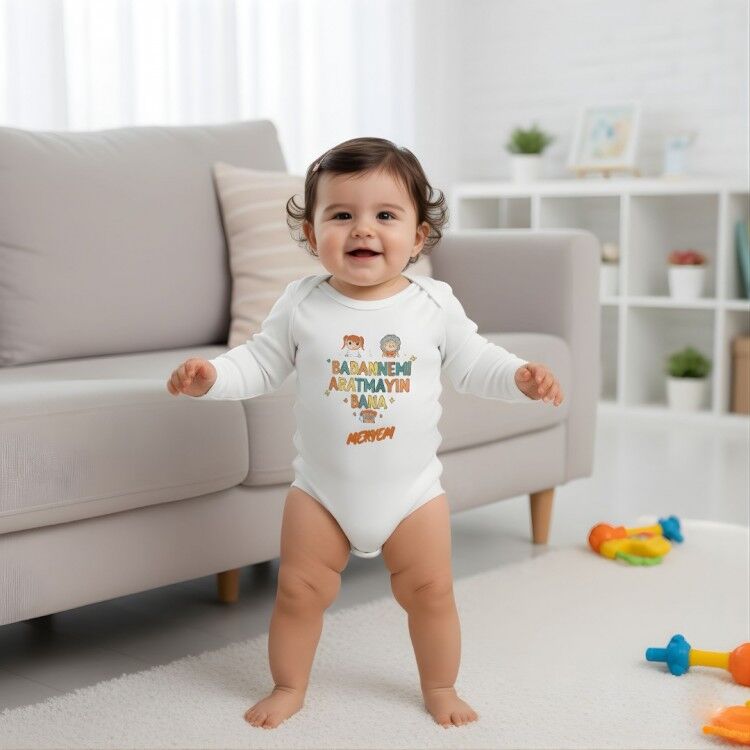 ''Anneannemi - Babaannemi Aratmayın Bana!'' - Miniklere Özel Sevgi Dolu kişiye özel Zıbınlar!